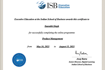 ISB-Product-Management-Certificate-Saurabh-Singh